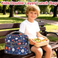 Double Decker Cooler Insulated Lunch Bag Large Tote for Boys