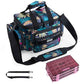 Fishing Tackle Bag with 3PCS 3600 Pink Tackle Boxes (3 Count)
