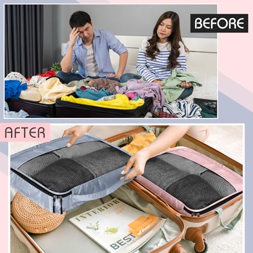Packing Cubes for Suitcase Large Organizer Bags (5 Count)