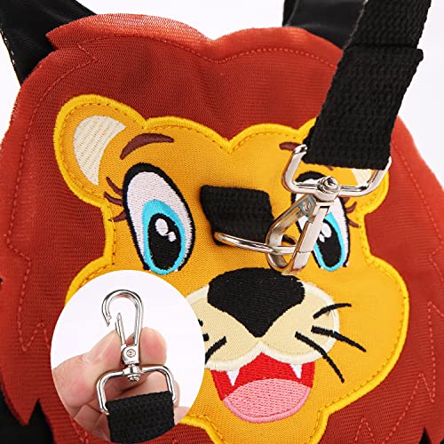 Toddlers Leash + Anti Lost Wrist Link Child Kids Safety Harness Kids Walking Wristband Assistant Strap Belt for Boys Pink Christmas Gift