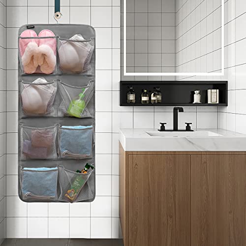 Dual Sided Hanging Closet Organizer for Socks Underwear Bra Kids Storage Organizer for Baby Clothes Toddler Shoes with 26 Pockets