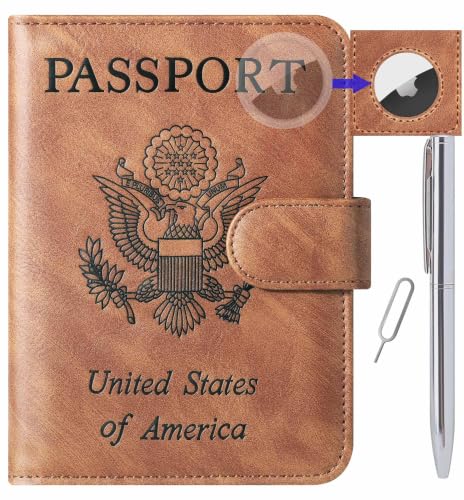 Airtag Passport Holder for Travel