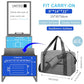 Foldable Carry on Luggage Bag 22x14x9 Personal Item Bag for Airplanes Travel Duffel Bag for Women and Men