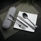 Travel Utensils with Case (5 Count)