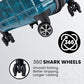 Matrix 29 Inch Large Checked Luggage Expandable Hardside Upright Suitcase with 360° Spinner Wheels
