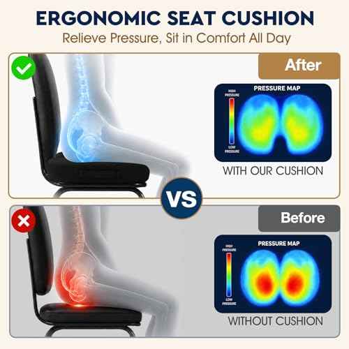 Seat Cushion Memory Foam Office Chair Cushion