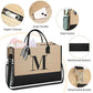 Initial Tote Bag