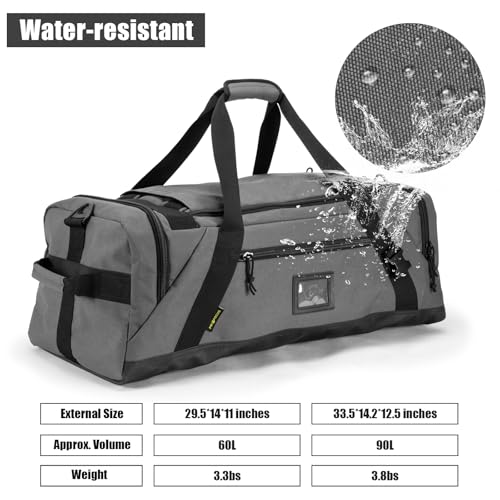 90L Large Duffle Bag