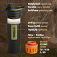 GeoPress 24 oz Water Purifier & Water Filter Bottle