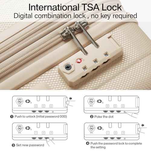 29 Inch Expandable Large Checked Luggage with 8 Spinner Wheels