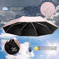Sun Umbrella Blocking UV Protection Compact Auto Folding Parasol