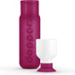 Preserve Dopper Water Bottle, 15.25 Ounce, Funky Fuchsia