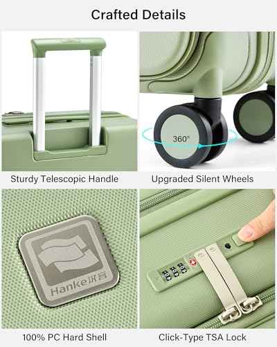 Expandable Large Checked Luggage