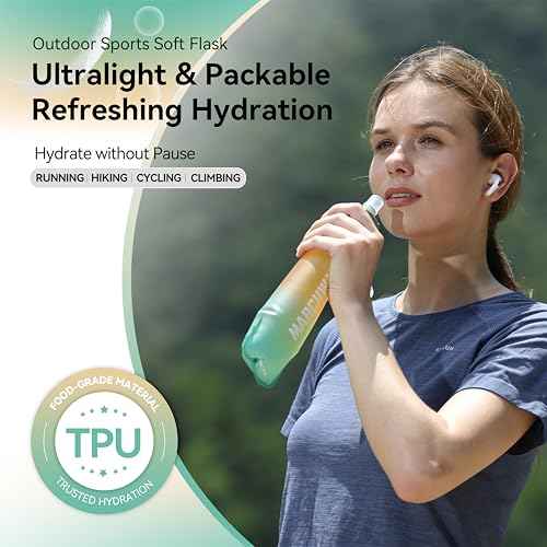 Soft Hydration Flask with Wide Mouth (2 Count)