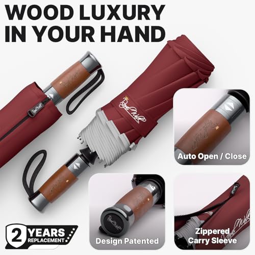 Compact Travel Umbrella for Rain