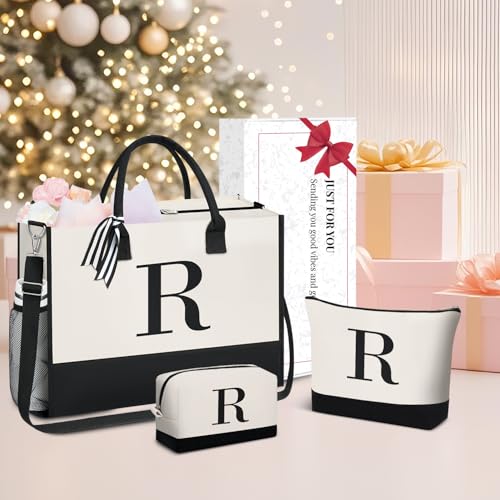 Initial Tote Bag