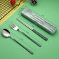 Travel Utensils with Case (4 Count)