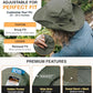 Safari Hat for Men Sun Hats for Women UV Protection UPF 50+ Fishing