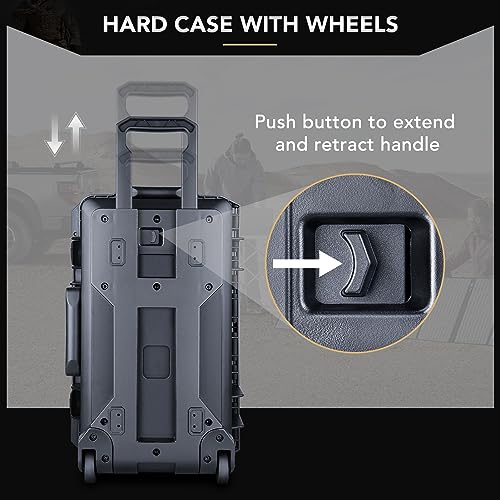 HC 5120 Hard Case with Wheels and Foam