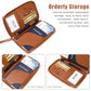 Multi Function RFID Travel Passport Wallet with Phone Pocket