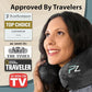Air Inflatable Neck Pillow for Traveling on Plane
