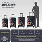 Travel Luggage Cover Suitcase Protector Fits 31