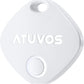 ATUVOS Air Tracker Tag-1 Pack, Bluetooth Luggage Tracker Works with Apple Find My APP (iOS Only, Not for Android), Keys Finder and Item Locator for Luggage, Backpack, Suitcases, Replaceable Battery