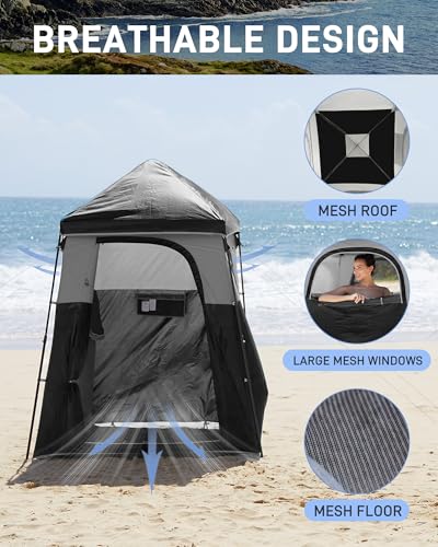 Shower Tent Portable Privacy Tent Outdoor Camping 1
