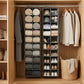 20 Sections Hanging Shoe Organizer for Closet