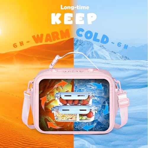 Reusable Insulated Kids Lunch Bag