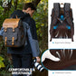 Black Gray Professional Camera Backpack