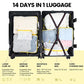 Premium Compression Packing Cubes with See Through Mesh for Suitcases (7 Count)