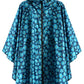 Waterproof Rain Poncho for Women Packable Hooded Raincoat with Pocket