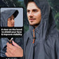 Hooded Rain Poncho for Adult Waterproof Lightweight Raincoat