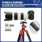 62 Inch Carbon Fiber Tripod for Camera Ultralight Travel Camera Tripod Max Loads Up 22lbs X