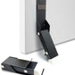 Door Stoppers 2 Pack, Self Adhesive Door Holder, No Drilling Door Stopper, Door Holder to Keep Door Open, Soft Rubber Tips & Anti Slip, Drop Stops & Easy Install