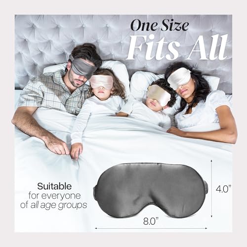 Adjustable Blackout Silk Sleep Mask