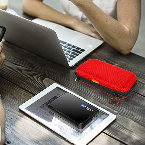 Red External Hard Drive Case