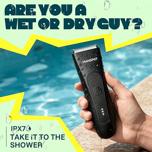 Manscape Groin & Body Hair Trimmer for Men