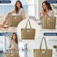 100% Cotton Quilted Tote Bag For Women