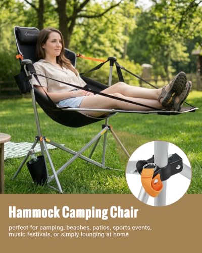 Hammock Chair with Footrest