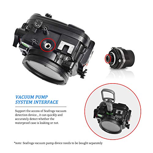 Underwater Camera Case Compatible with Canon EOS M6 Mark II 22MM IPX8 40m