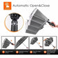 Inverted Umbrella Large Windproof Umbrellas for Rain Sun Travel Umbrella Compact with Reflective Stripe