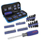 61PC Magnetic Screwdriver Bits & Nut Driver Set with Organizer Bag