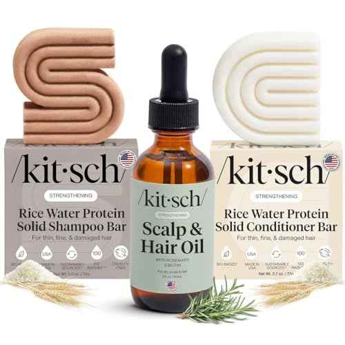 Rice Water Shampoo and Conditioner Set + Pre (7.9 Ounce)