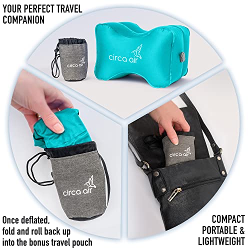 Inflatable Knee Pillow for Side Sleepers