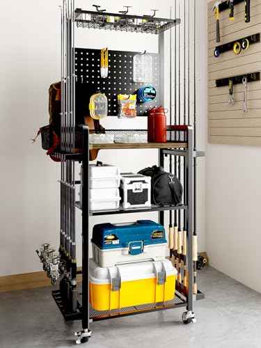 Fishing Rod Holders for Garage