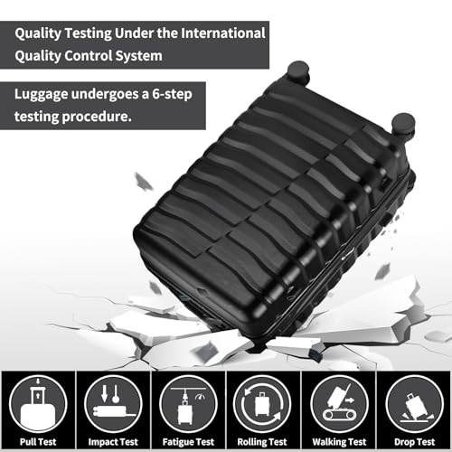 3 Piece Hardshell Travel Luggage Set (3 Count)