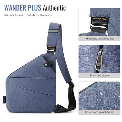 Anti Theft Crossbody Bag