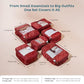 6 Pack Large Compression Packing Cubes for Travel (6 Count)